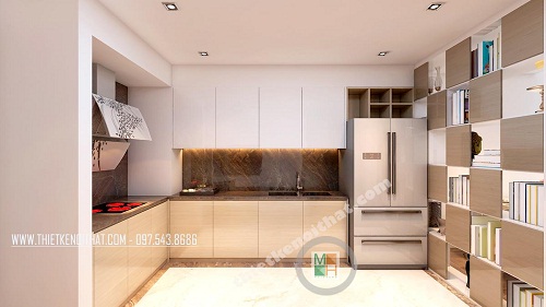 Tủ bếp Diamon Flower Tower